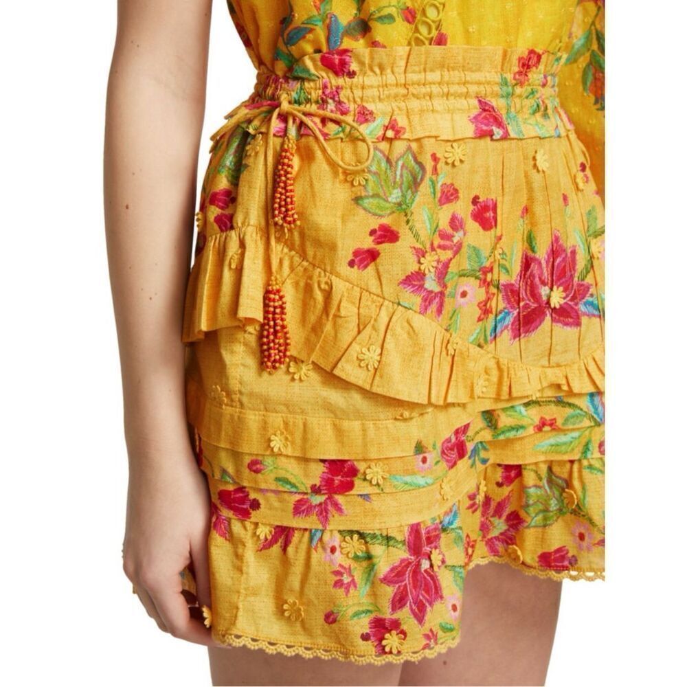 NWT Farm Rio Flower Dream Mini Skirt